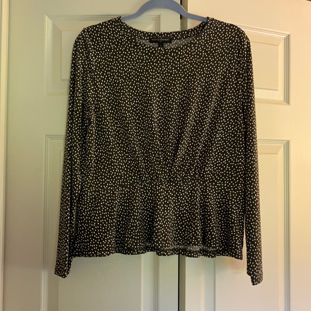 Banana Republic peplum top